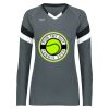 Girls TruHit Tri-Color Long Sleeve Jersey Thumbnail