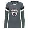 Girls TruHit Tri-Color Long Sleeve Jersey Thumbnail