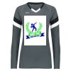 Girls TruHit Tri-Color Long Sleeve Jersey Thumbnail