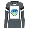 Girls TruHit Tri-Color Long Sleeve Jersey Thumbnail