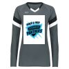 Girls TruHit Tri-Color Long Sleeve Jersey Thumbnail