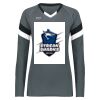 Girls TruHit Tri-Color Long Sleeve Jersey Thumbnail
