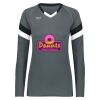 Girls TruHit Tri-Color Long Sleeve Jersey Thumbnail