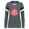 Girls TruHit Tri-Color Long Sleeve Jersey Thumbnail
