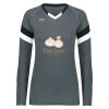 Girls TruHit Tri-Color Long Sleeve Jersey Thumbnail