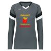 Girls TruHit Tri-Color Long Sleeve Jersey Thumbnail
