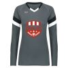 Girls TruHit Tri-Color Long Sleeve Jersey Thumbnail