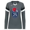 Girls TruHit Tri-Color Long Sleeve Jersey Thumbnail