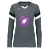 Girls TruHit Tri-Color Long Sleeve Jersey Thumbnail