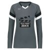 Girls TruHit Tri-Color Long Sleeve Jersey Thumbnail