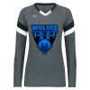 Girls TruHit Tri-Color Long Sleeve Jersey Thumbnail