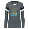 Girls TruHit Tri-Color Long Sleeve Jersey Thumbnail