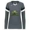 Girls TruHit Tri-Color Long Sleeve Jersey Thumbnail