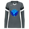 Girls TruHit Tri-Color Long Sleeve Jersey Thumbnail