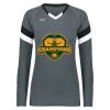 Girls TruHit Tri-Color Long Sleeve Jersey Thumbnail