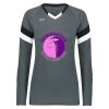 Girls TruHit Tri-Color Long Sleeve Jersey Thumbnail