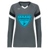 Girls TruHit Tri-Color Long Sleeve Jersey Thumbnail