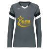 Girls TruHit Tri-Color Long Sleeve Jersey Thumbnail