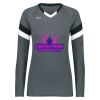 Girls TruHit Tri-Color Long Sleeve Jersey Thumbnail