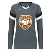 Girls TruHit Tri-Color Long Sleeve Jersey Thumbnail