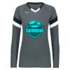 Girls TruHit Tri-Color Long Sleeve Jersey Thumbnail