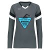 Girls TruHit Tri-Color Long Sleeve Jersey Thumbnail