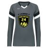 Girls TruHit Tri-Color Long Sleeve Jersey Thumbnail