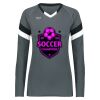 Girls TruHit Tri-Color Long Sleeve Jersey Thumbnail