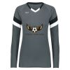 Girls TruHit Tri-Color Long Sleeve Jersey Thumbnail