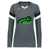 Girls TruHit Tri-Color Long Sleeve Jersey Thumbnail