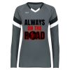 Girls TruHit Tri-Color Long Sleeve Jersey Thumbnail