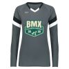 Girls TruHit Tri-Color Long Sleeve Jersey Thumbnail