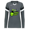 Girls TruHit Tri-Color Long Sleeve Jersey Thumbnail