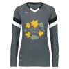 Girls TruHit Tri-Color Long Sleeve Jersey Thumbnail