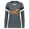 Girls TruHit Tri-Color Long Sleeve Jersey Thumbnail