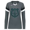 Girls TruHit Tri-Color Long Sleeve Jersey Thumbnail