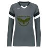 Girls TruHit Tri-Color Long Sleeve Jersey Thumbnail