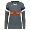 Girls TruHit Tri-Color Long Sleeve Jersey Thumbnail