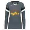 Girls TruHit Tri-Color Long Sleeve Jersey Thumbnail