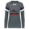 Girls TruHit Tri-Color Long Sleeve Jersey Thumbnail