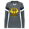 Girls TruHit Tri-Color Long Sleeve Jersey Thumbnail