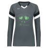 Girls TruHit Tri-Color Long Sleeve Jersey Thumbnail