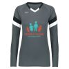 Girls TruHit Tri-Color Long Sleeve Jersey Thumbnail