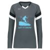 Girls TruHit Tri-Color Long Sleeve Jersey Thumbnail