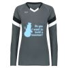 Girls TruHit Tri-Color Long Sleeve Jersey Thumbnail