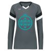Girls TruHit Tri-Color Long Sleeve Jersey Thumbnail