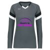Girls TruHit Tri-Color Long Sleeve Jersey Thumbnail