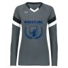 Girls TruHit Tri-Color Long Sleeve Jersey Thumbnail