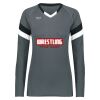 Girls TruHit Tri-Color Long Sleeve Jersey Thumbnail