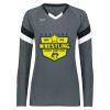 Girls TruHit Tri-Color Long Sleeve Jersey Thumbnail